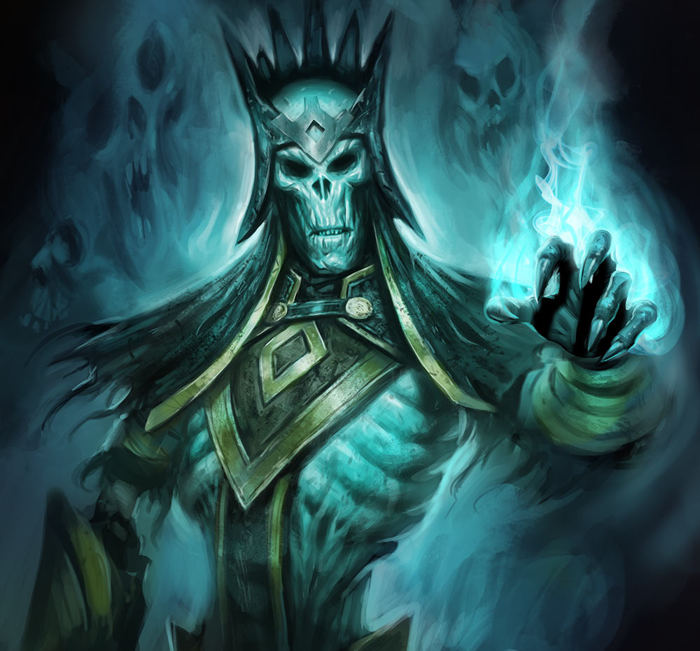 Barrow-wight Lord Art from Guardians of Middle-earth
