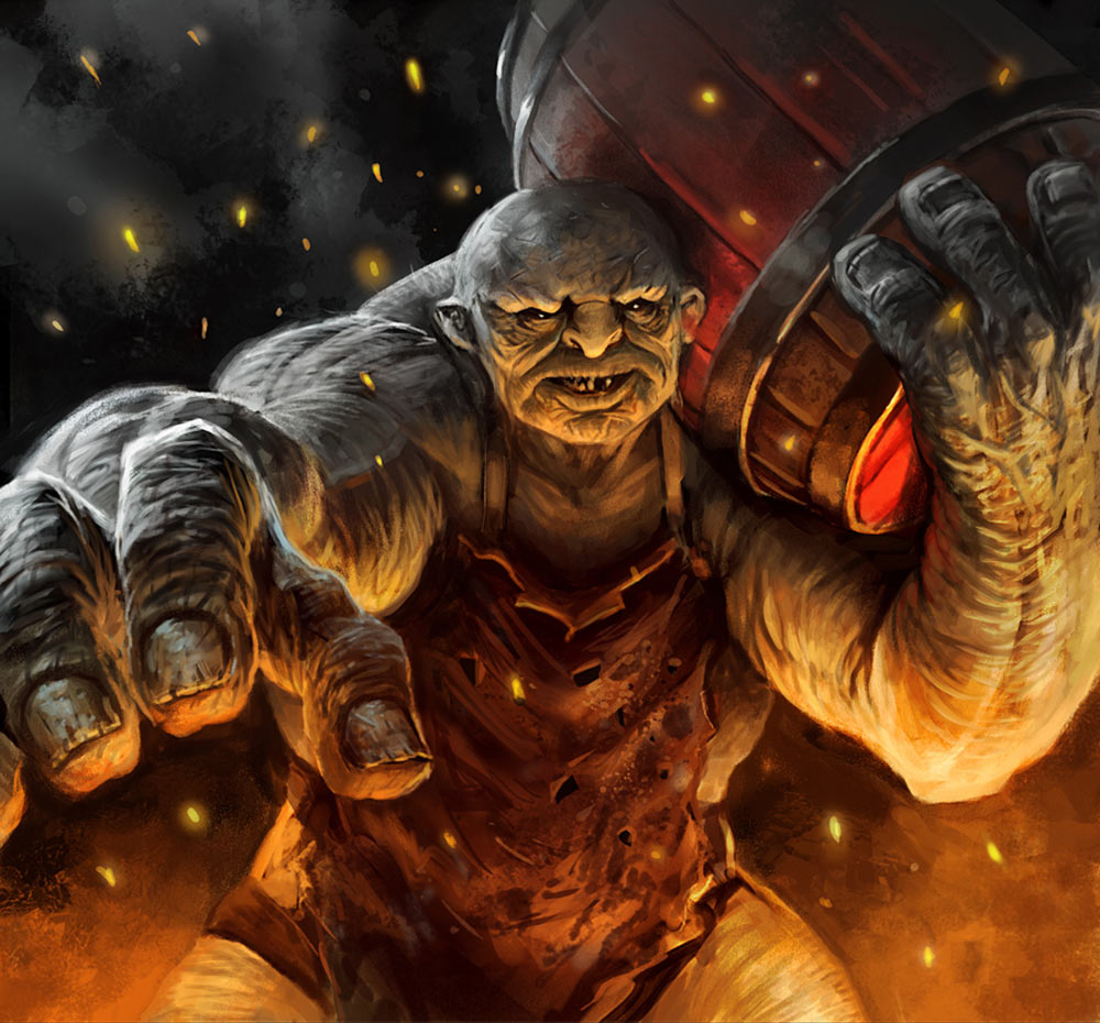 Bert Art from Guardians of Middle-earth