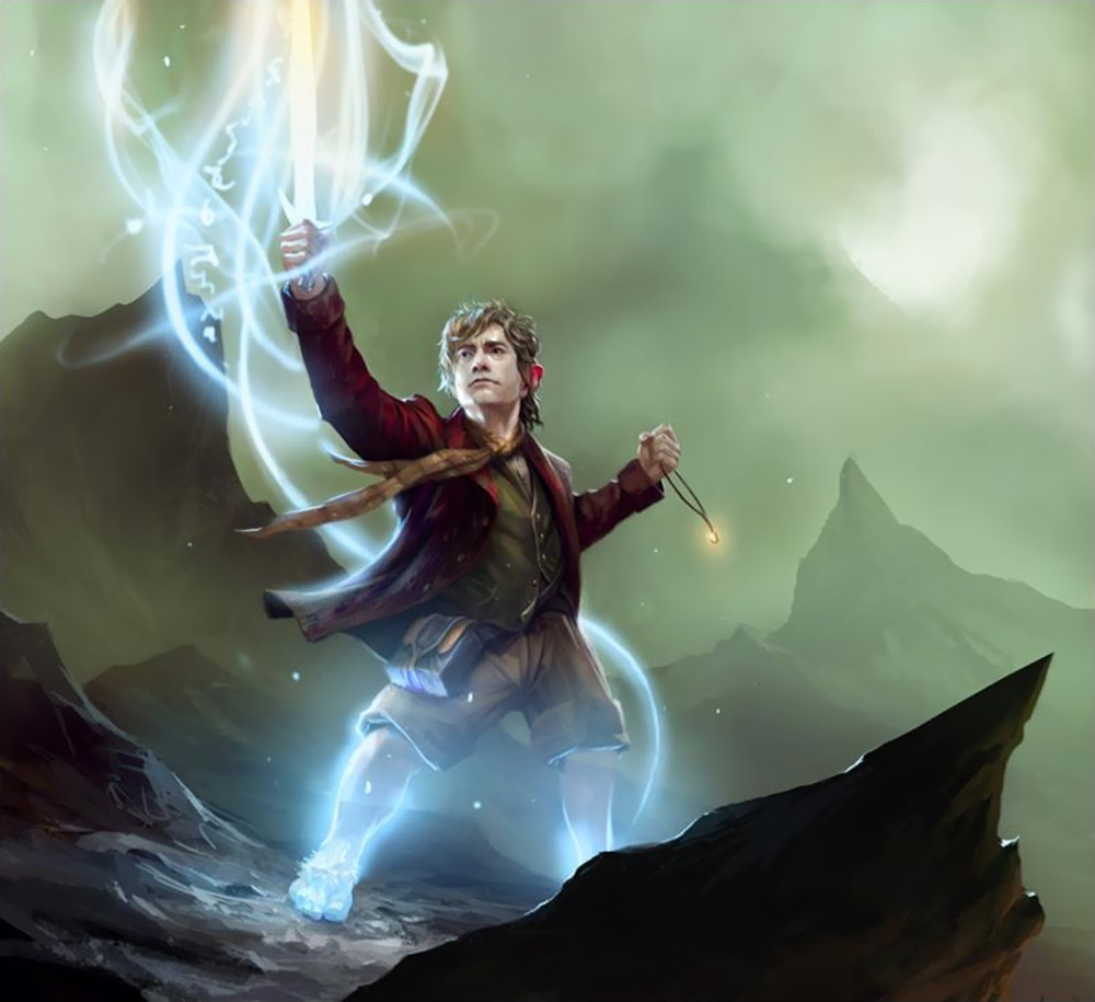 Bilbo Baggins Art from Guardians of Middle-earth