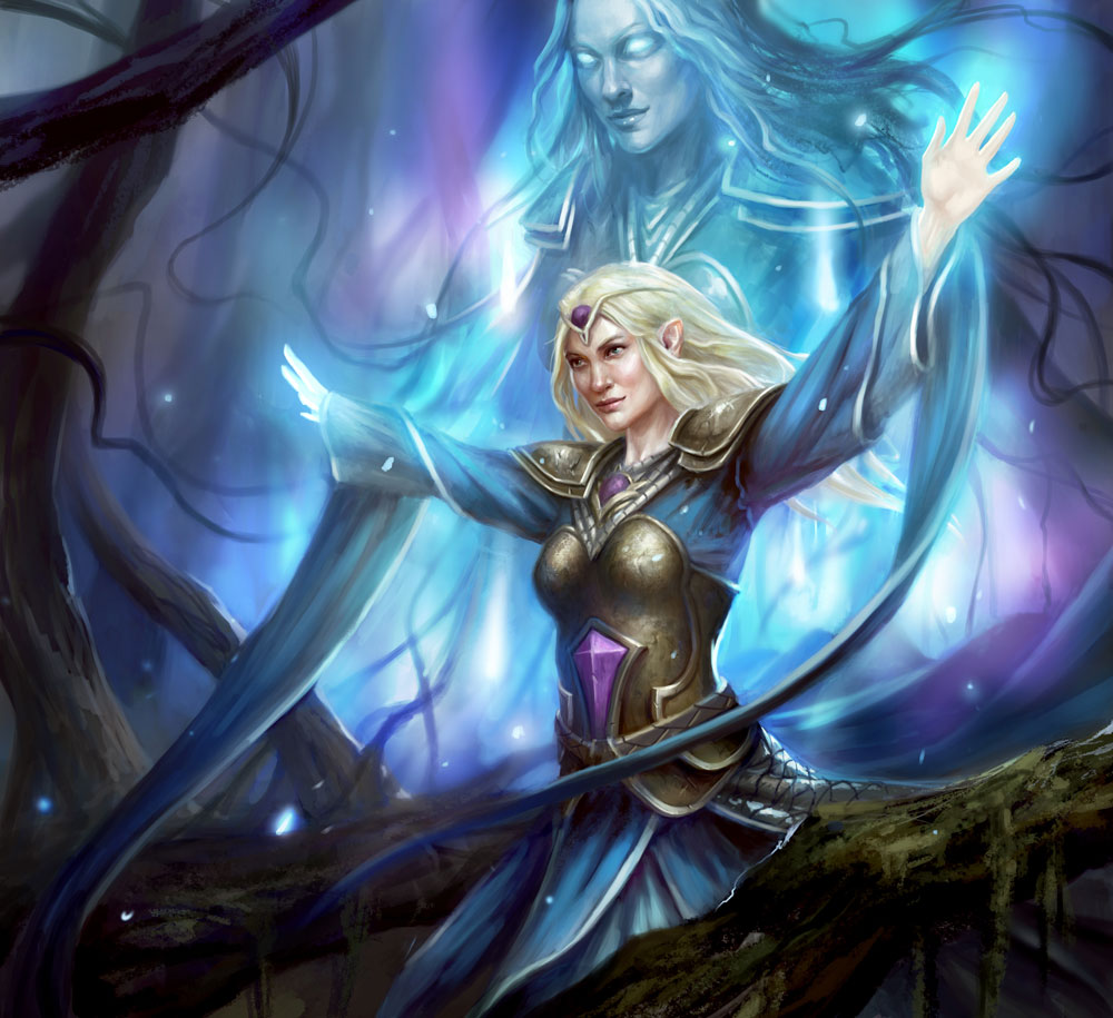 Galadriel Art from Guardians of Middle-earth