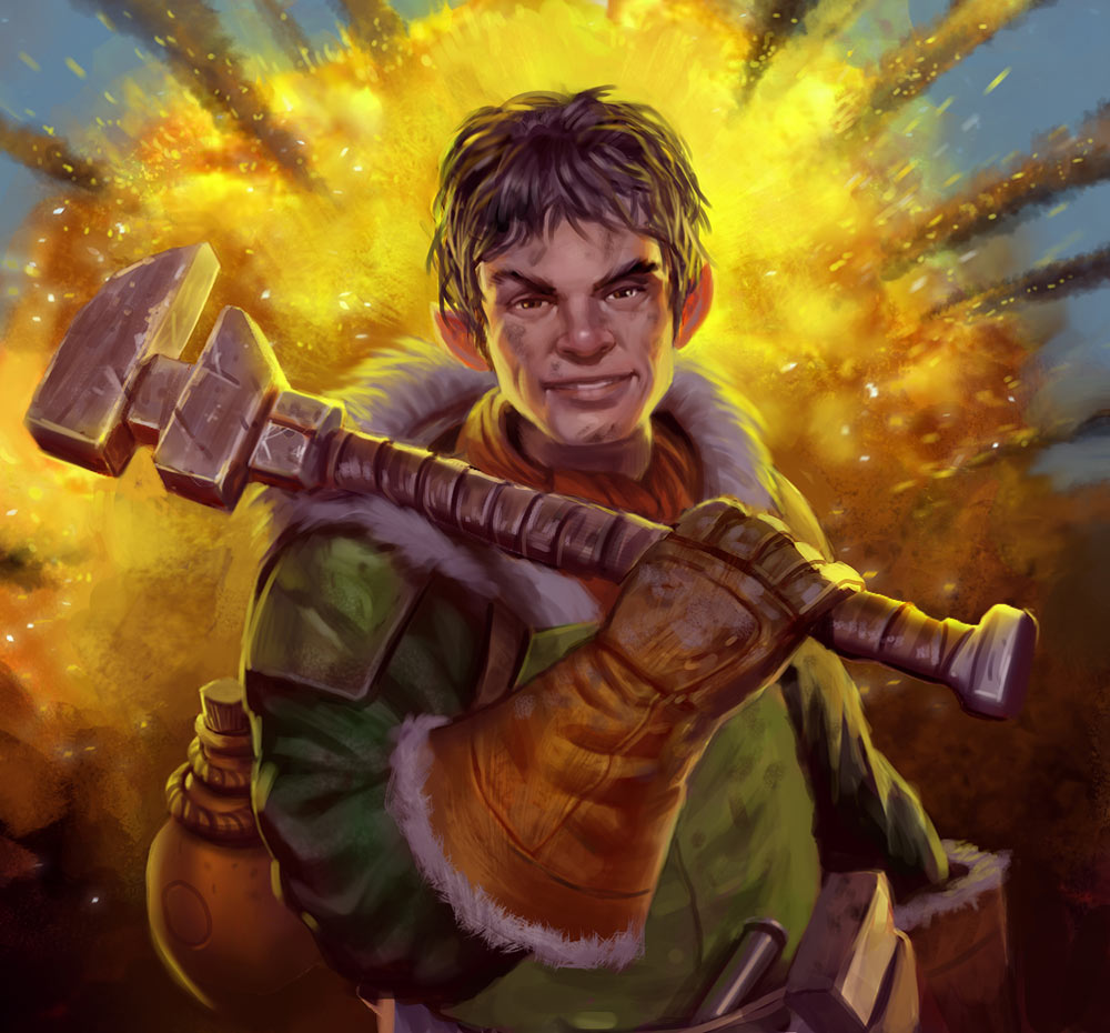 Hildifons Art from Guardians of Middle-earth