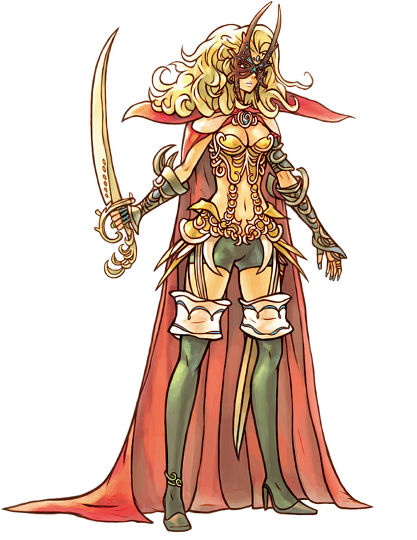 Baxilios Art from Heroes of Mana