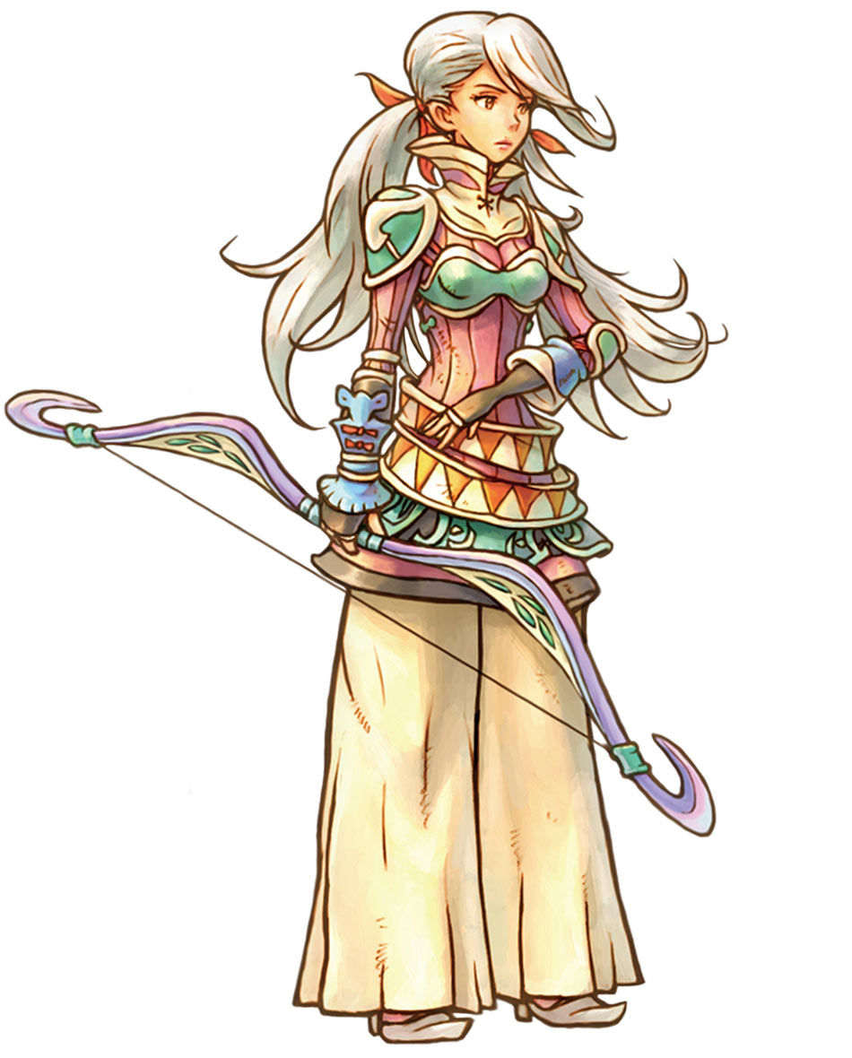 Elena Art from Heroes of Mana
