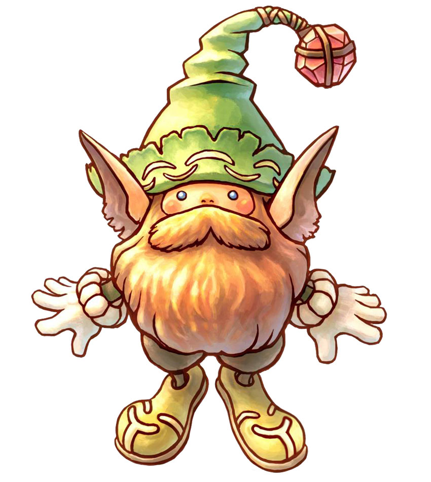 Gnome Art from Heroes of Mana