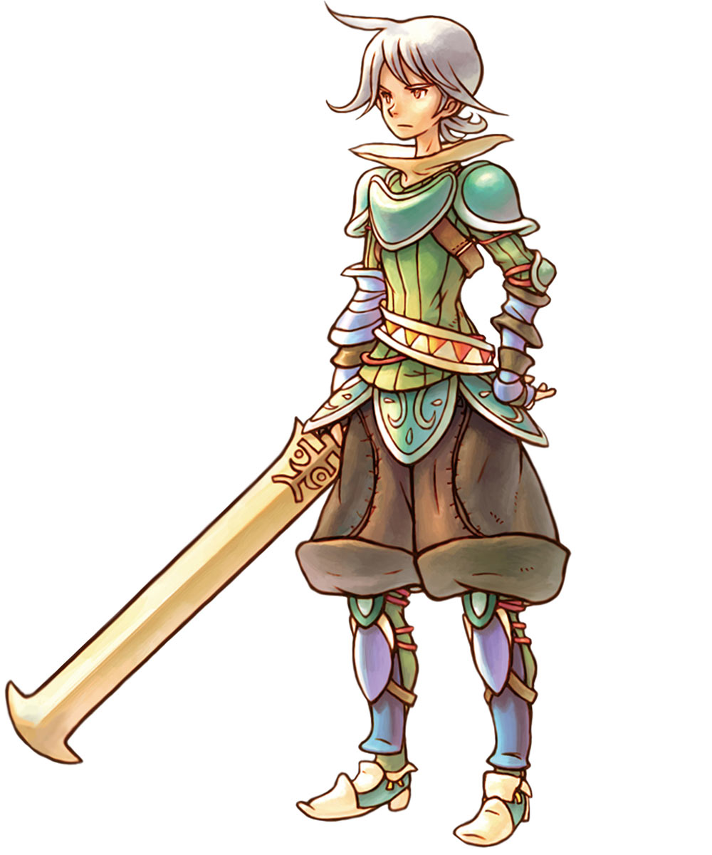 Juhani Art from Heroes of Mana