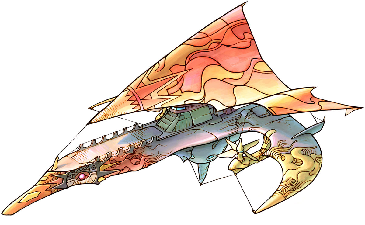 Nightswan Art from Heroes of Mana