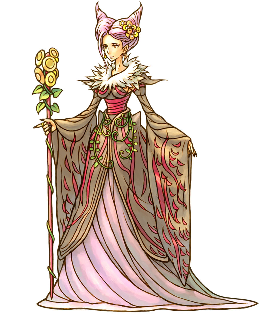 Queen of Altena Art from Heroes of Mana