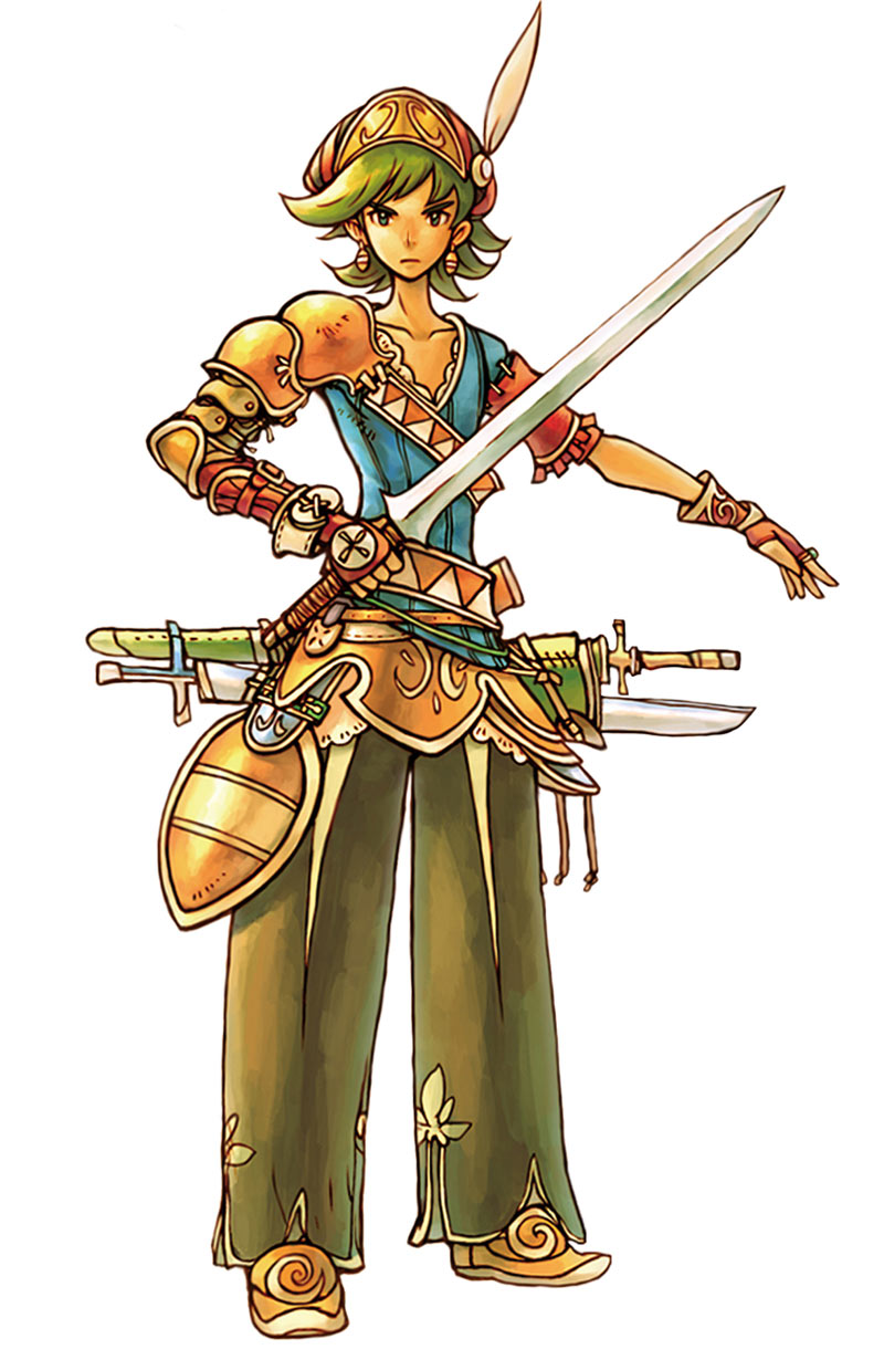 Roget Art from Heroes of Mana