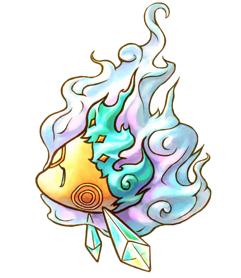Wisp Art from Heroes of Mana