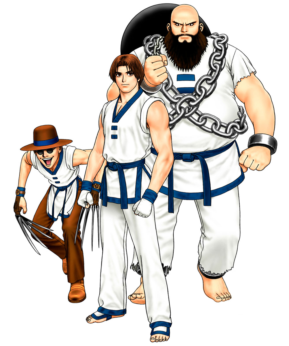 Korea Team Art from The King of Fighters '98: Ultimate Match