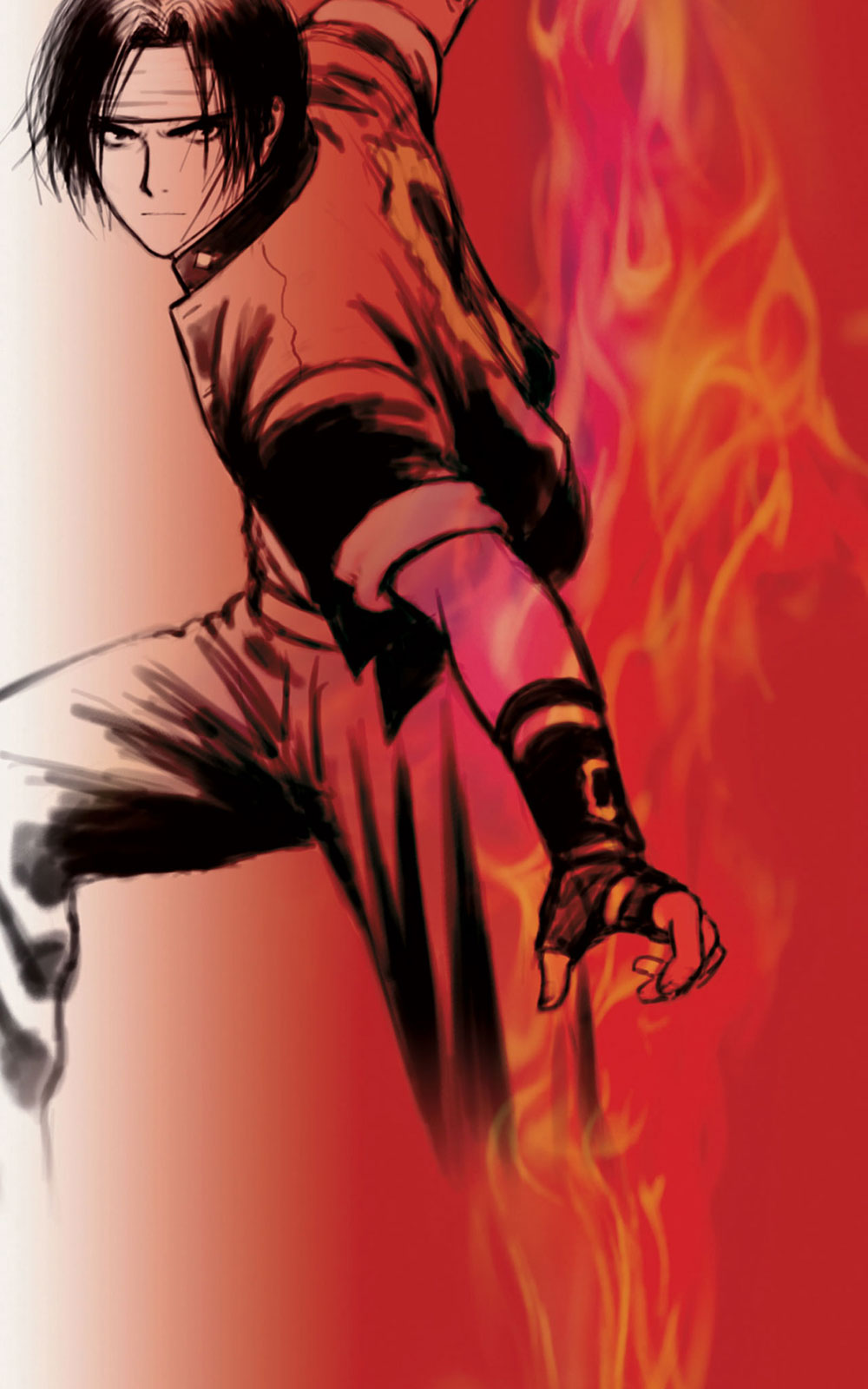 Kyo Promo Art from The King of Fighters '98: Ultimate Match
