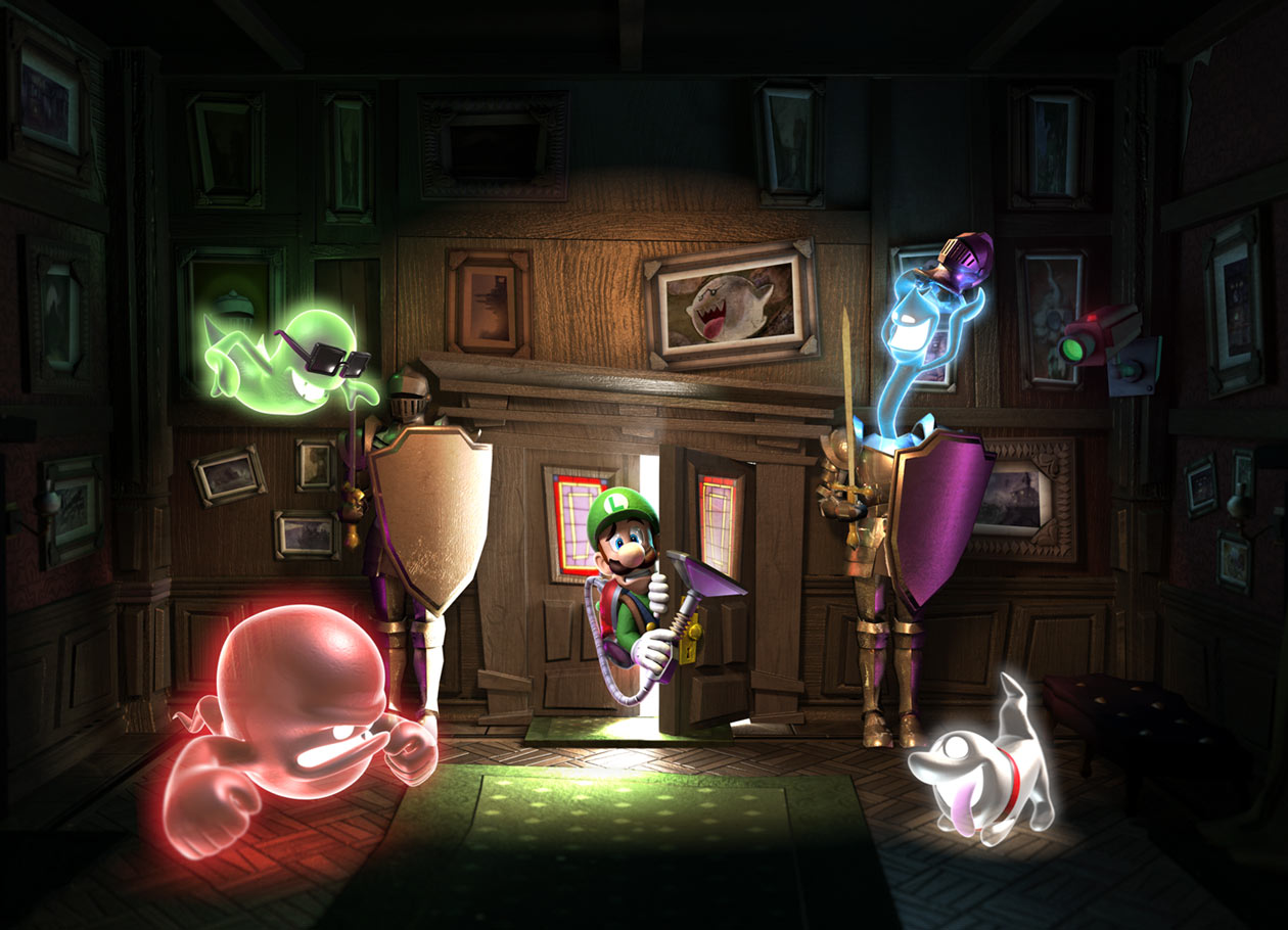 Box Art from Luigi's Mansion: Dark Moon