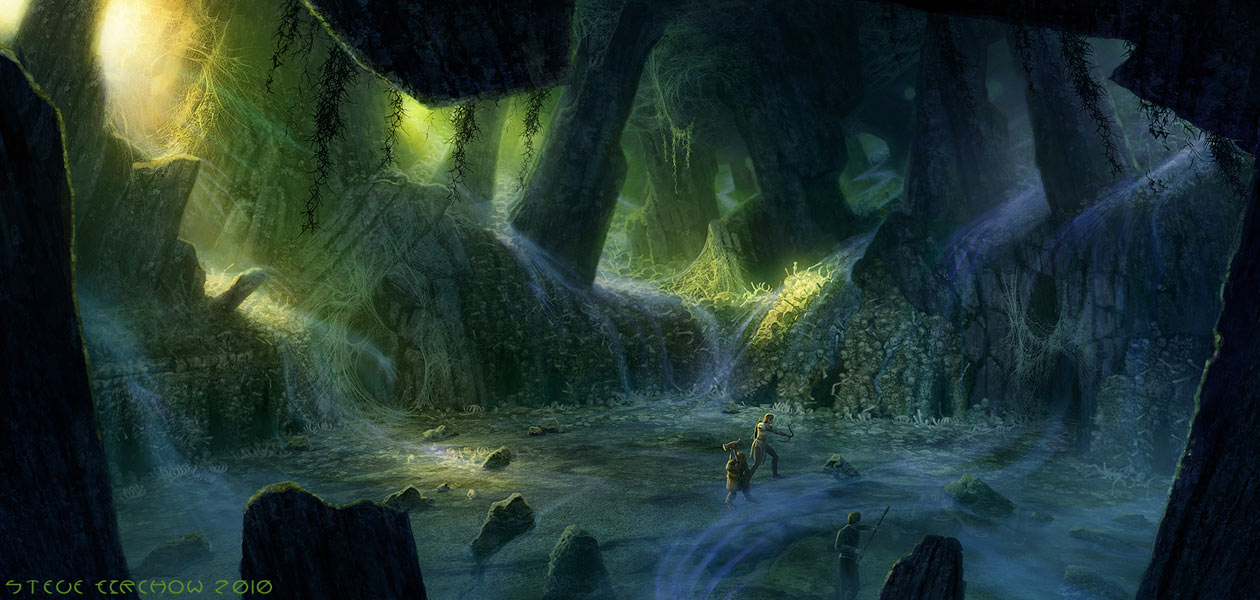 Barrow Interior Art from The Lord of the Rings: War in the North