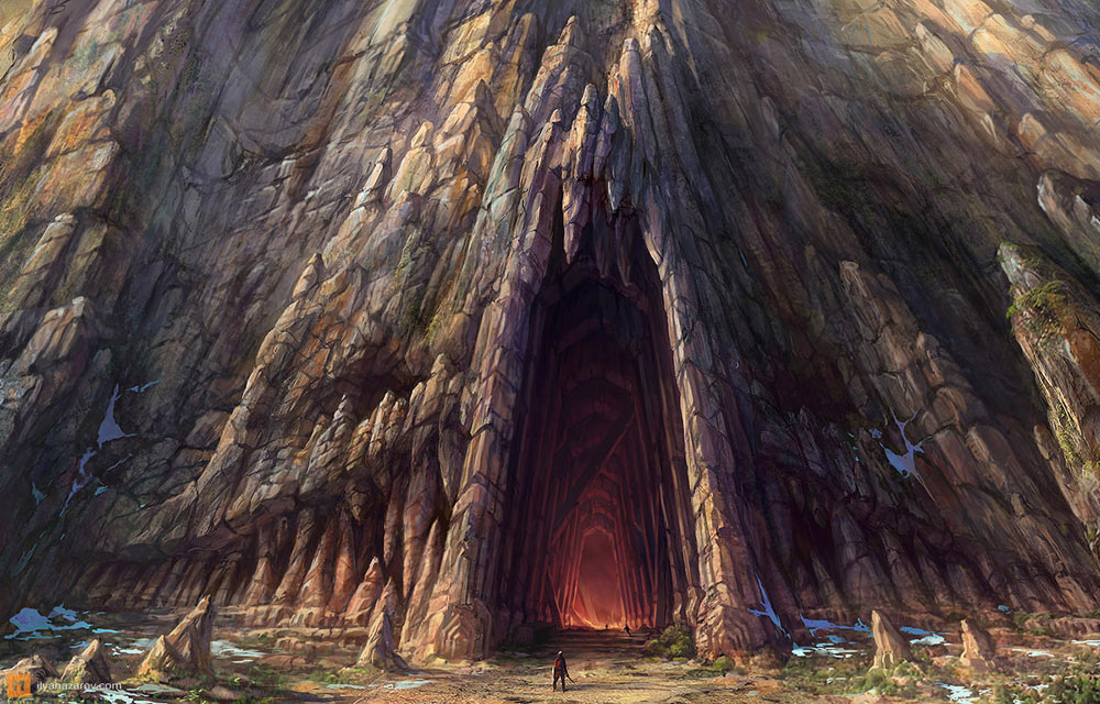 Dragon Lair Art from The Lord of the Rings: War in the North