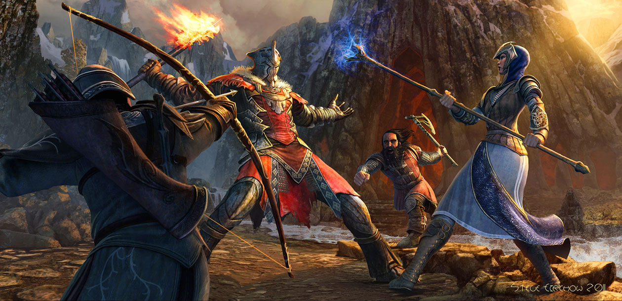 Fellowship Art from The Lord of the Rings: War in the North