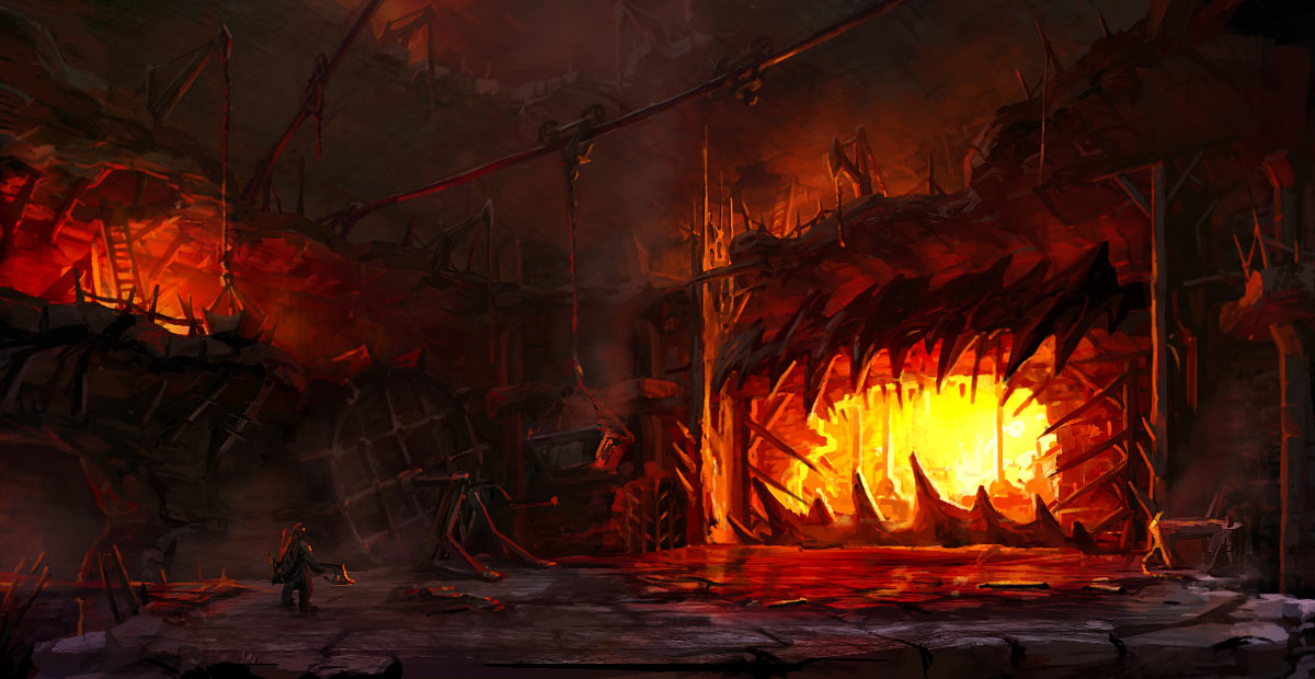 Fornost Arena Art from The Lord of the Rings: War in the North