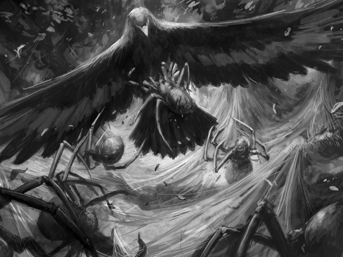 Great Eagle Art from The Lord of the Rings: War in the North