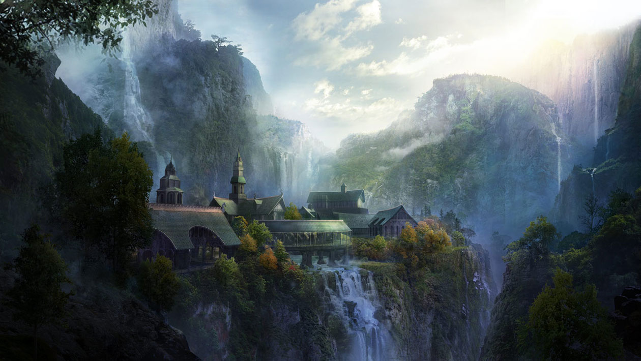 Rivendell Art from The Lord of the Rings: War in the North