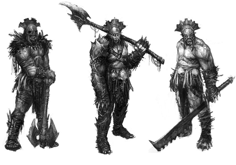 Uruk-hai Art from The Lord of the Rings: War in the North