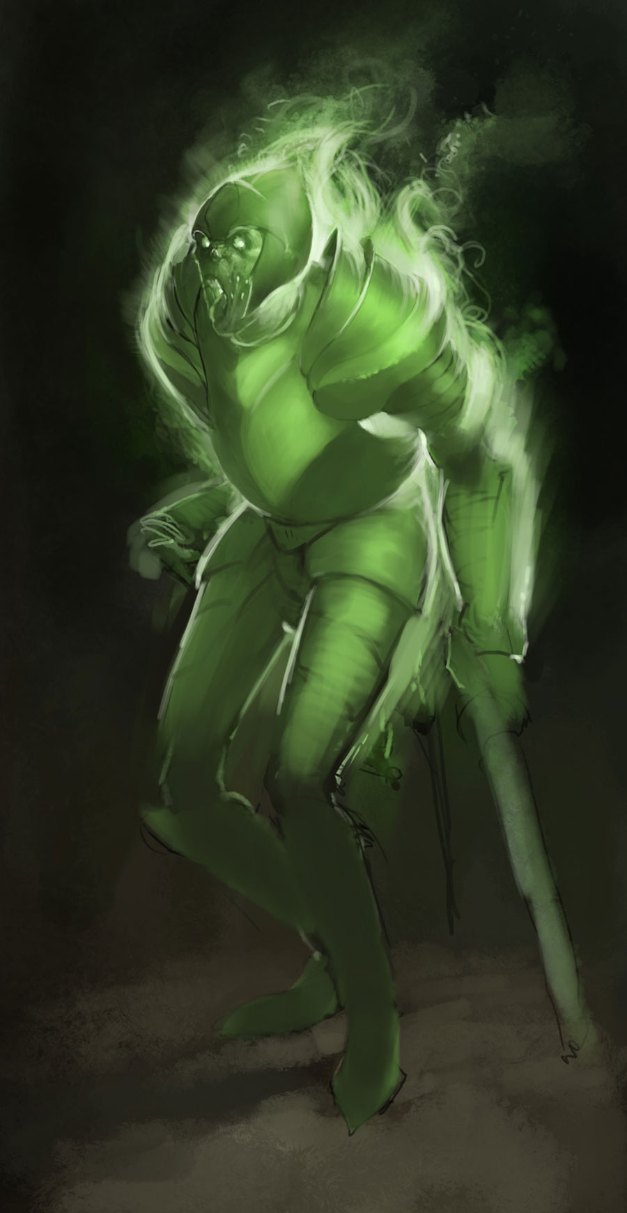 Wight Soldier Art from The Lord of the Rings: War in the North