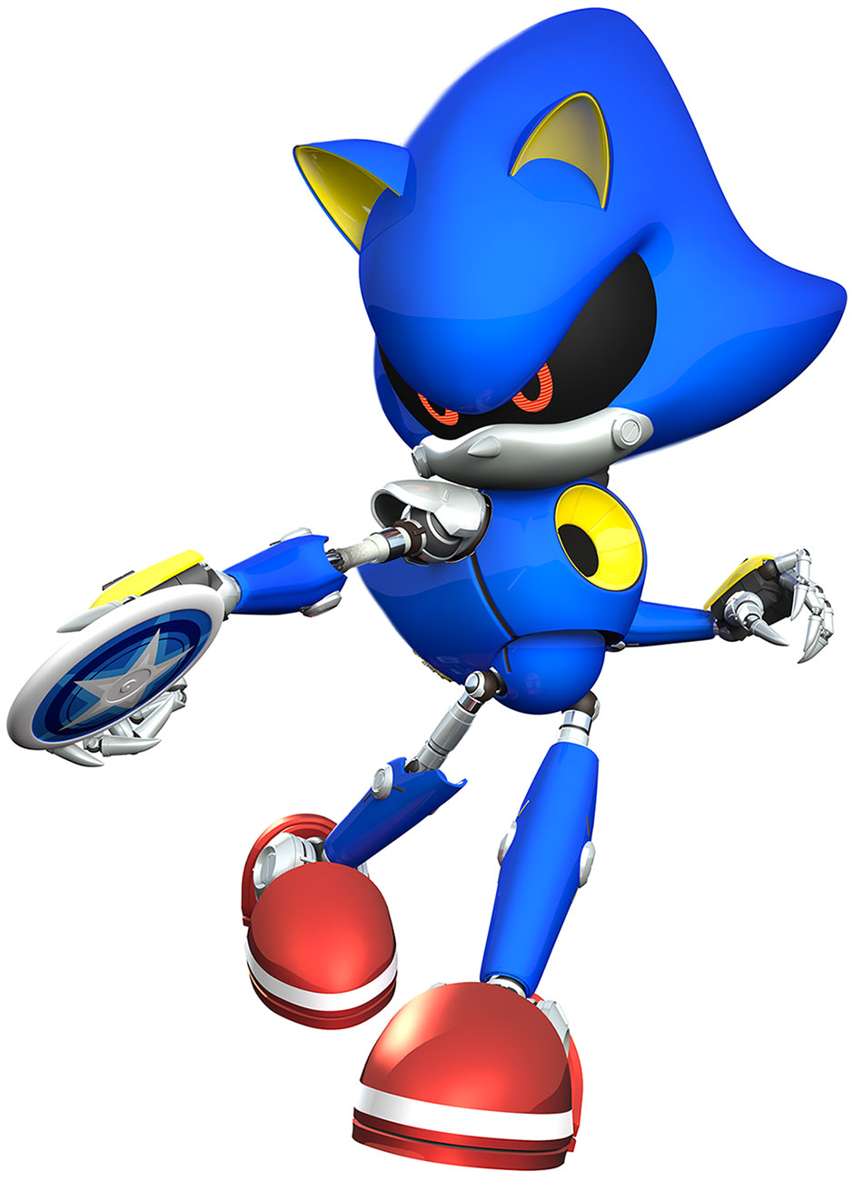 Metal Sonic, Discus Throw Art from Mario & Sonic at the London 2012 Olympic Games