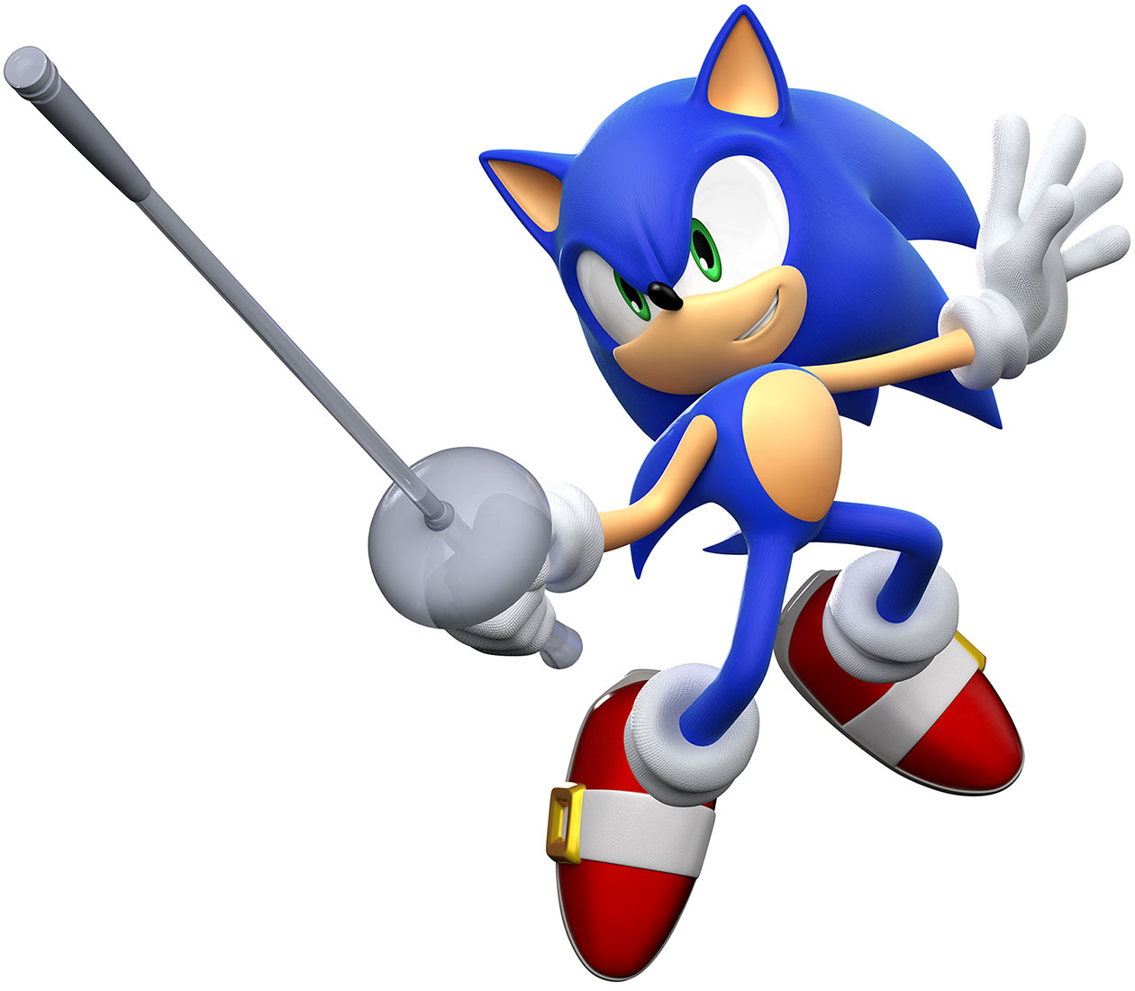 Sonic, Fencing Art from Mario & Sonic at the London 2012 Olympic Games