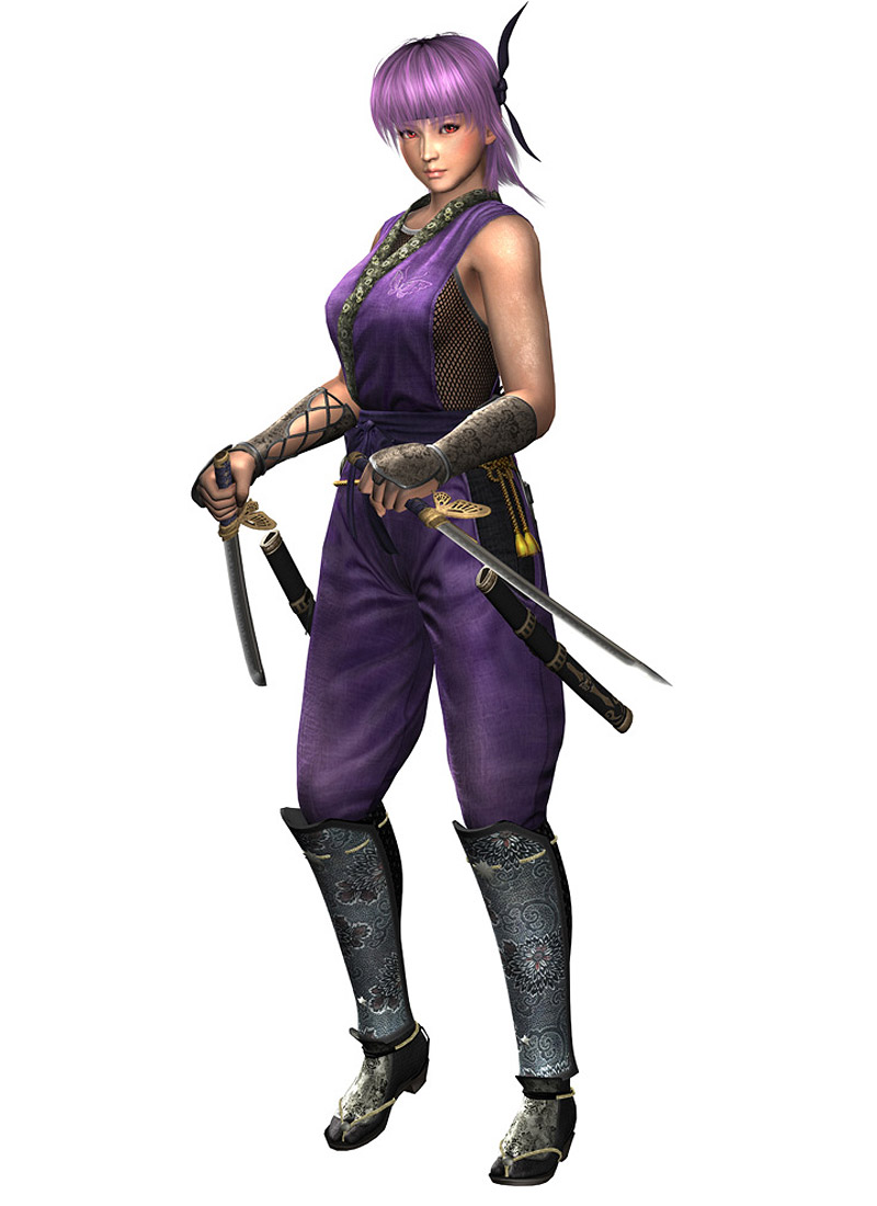 Ayane, Raging God - Nine of Violet Art from Ninja Gaiden 3: Razor's Edge