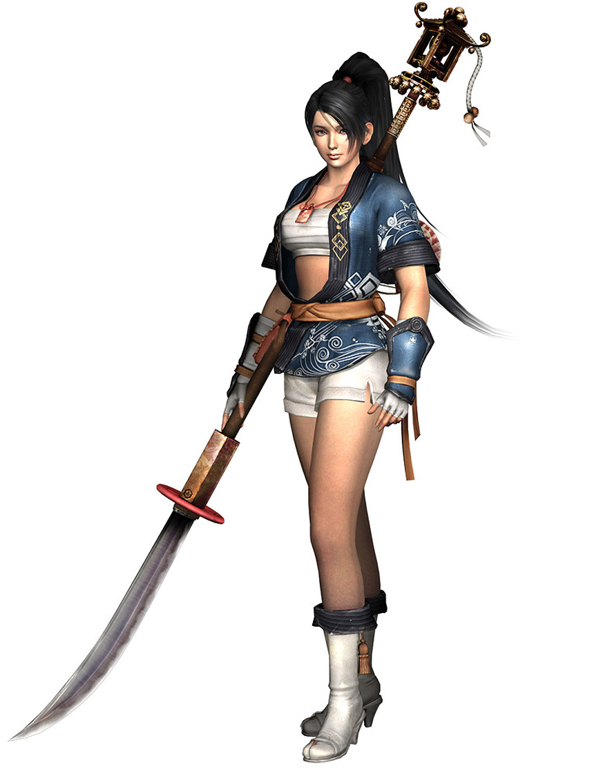 Momiji, Indigo Happi Art from Ninja Gaiden 3: Razor's Edge