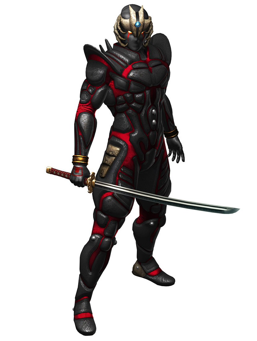 Ryu, Dragon Muscle Suit Art from Ninja Gaiden 3: Razor's Edge