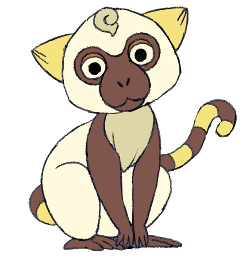 Monkey Art from Ni no Kuni: Wrath of the White Witch
