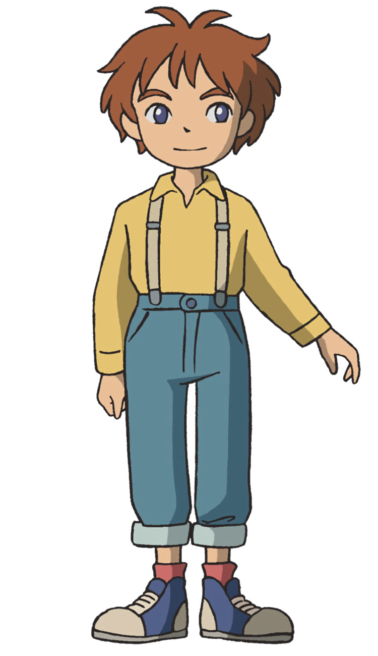 Oliver, Normal Clothes Art from Ni no Kuni: Wrath of the White Witch
