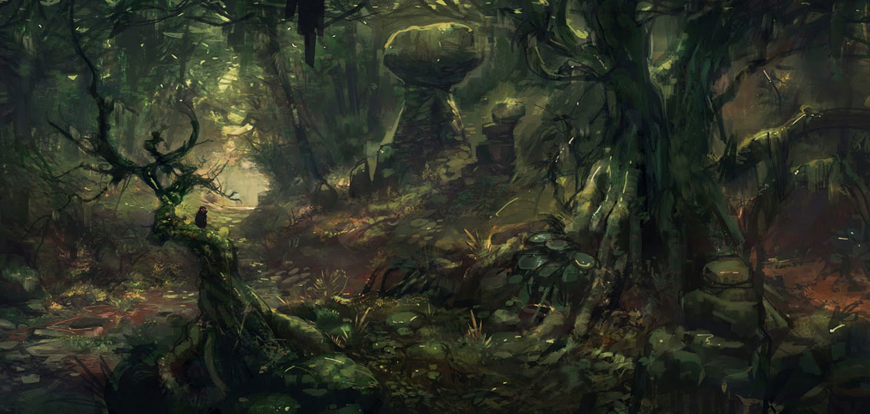 Forest Art from Of Orcs and Men
