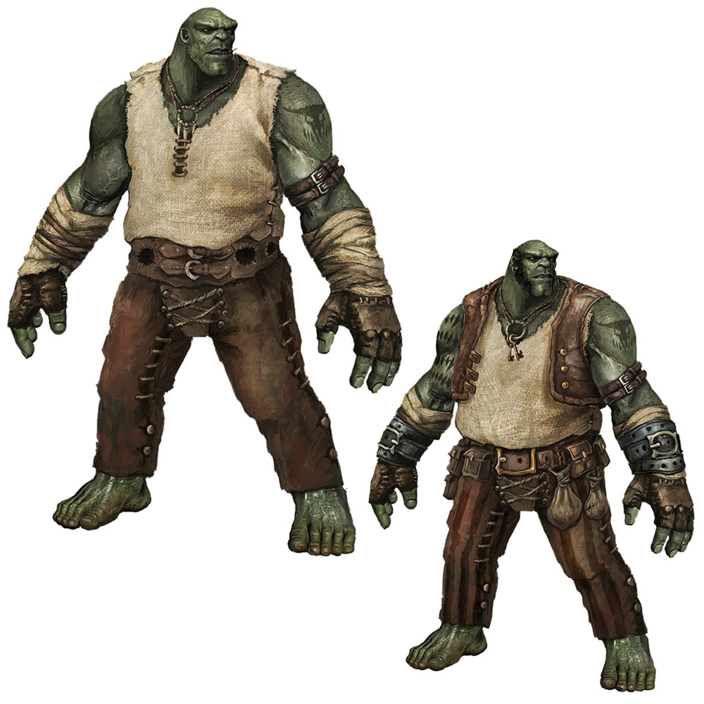 Orc King Art from Of Orcs and Men