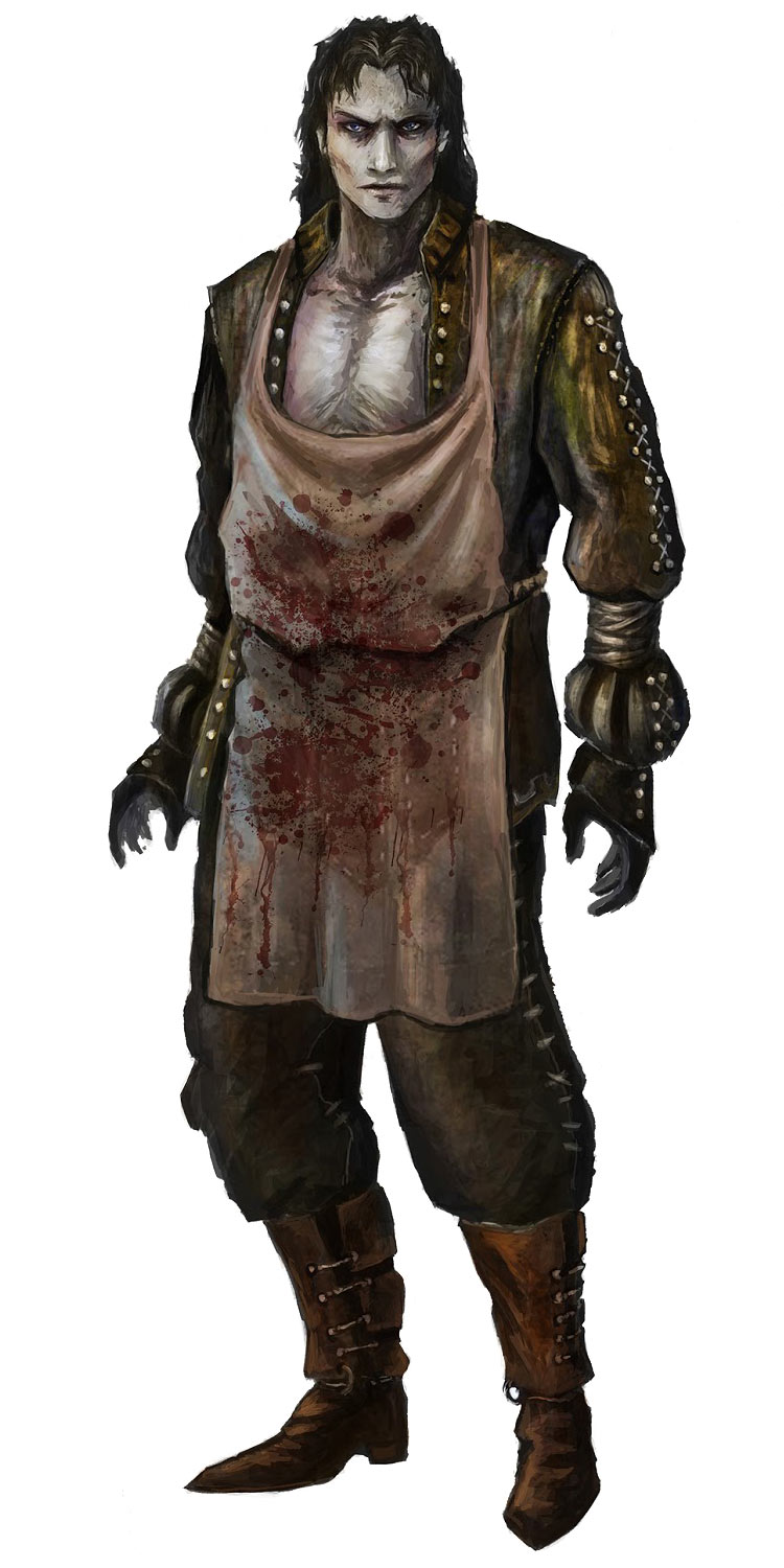 Sarkyss with Apron Art from Of Orcs and Men