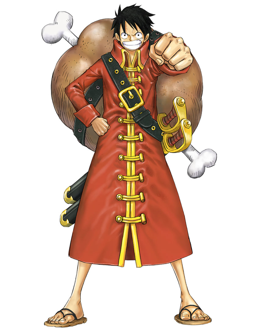 Luffy Film Z Costume Art from One Piece: Pirate Warriors 2