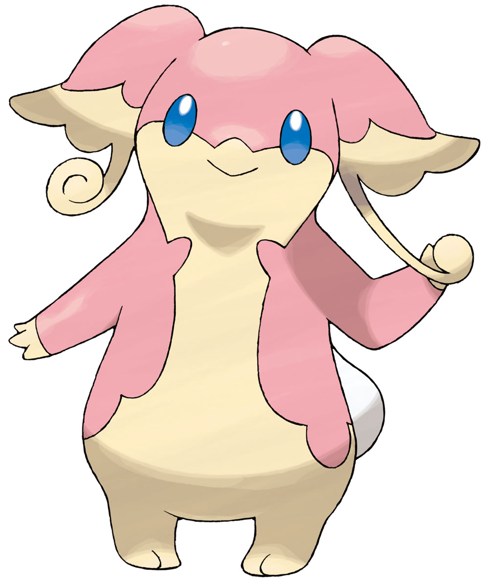 Audino Art from Pok&eacute;mon Black and White