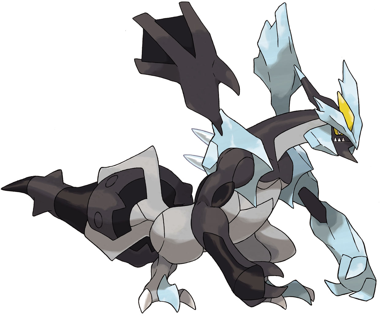 Black Kyurem Art from Pok&eacute;mon Black and White