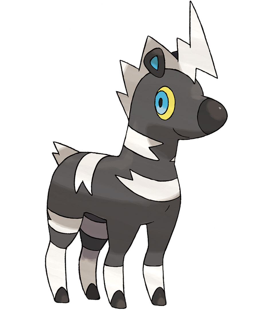 Blitzle Art from Pok&eacute;mon Black and White