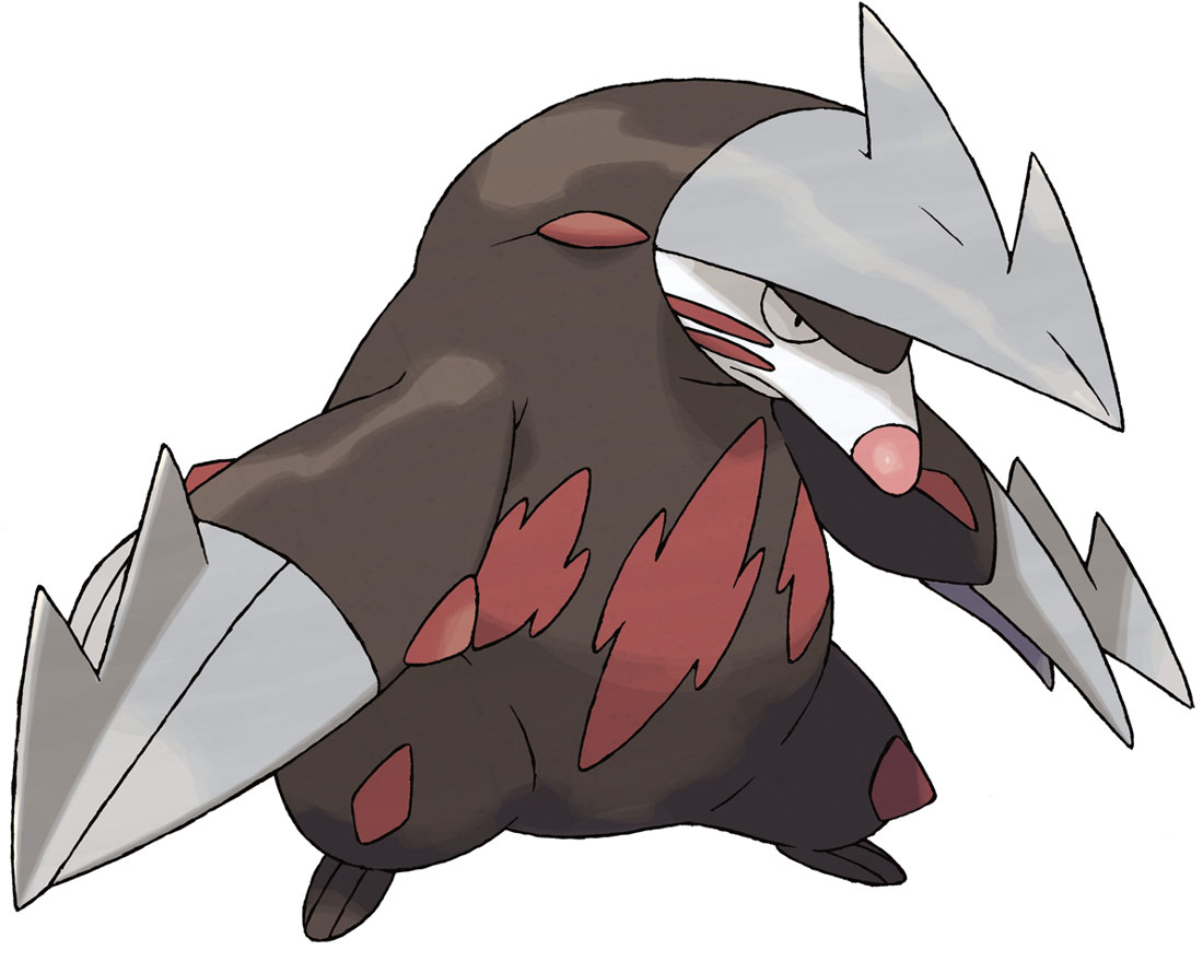 Excadrill Art from Pok&eacute;mon Black and White