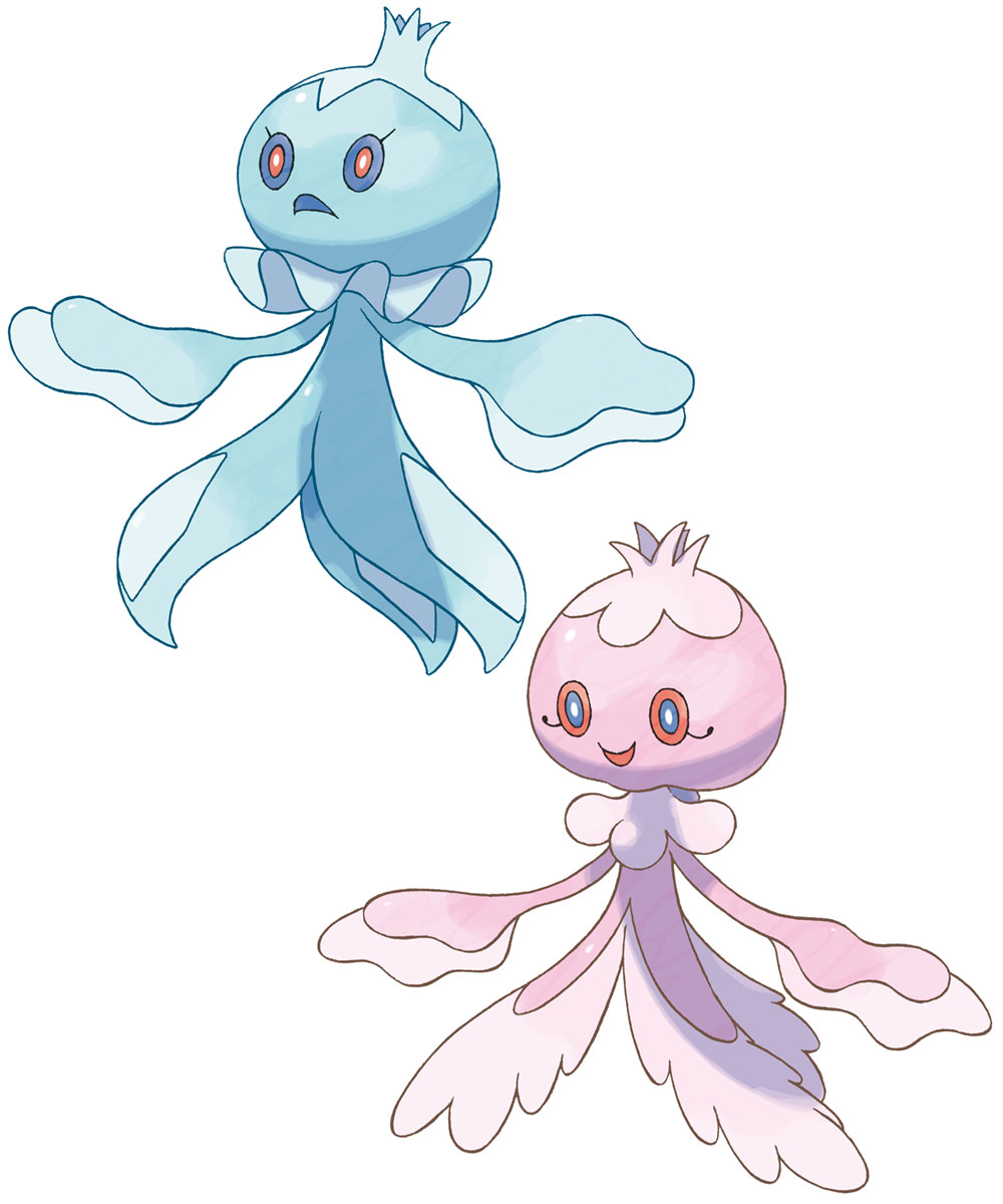 Frillish Art from Pok&eacute;mon Black and White