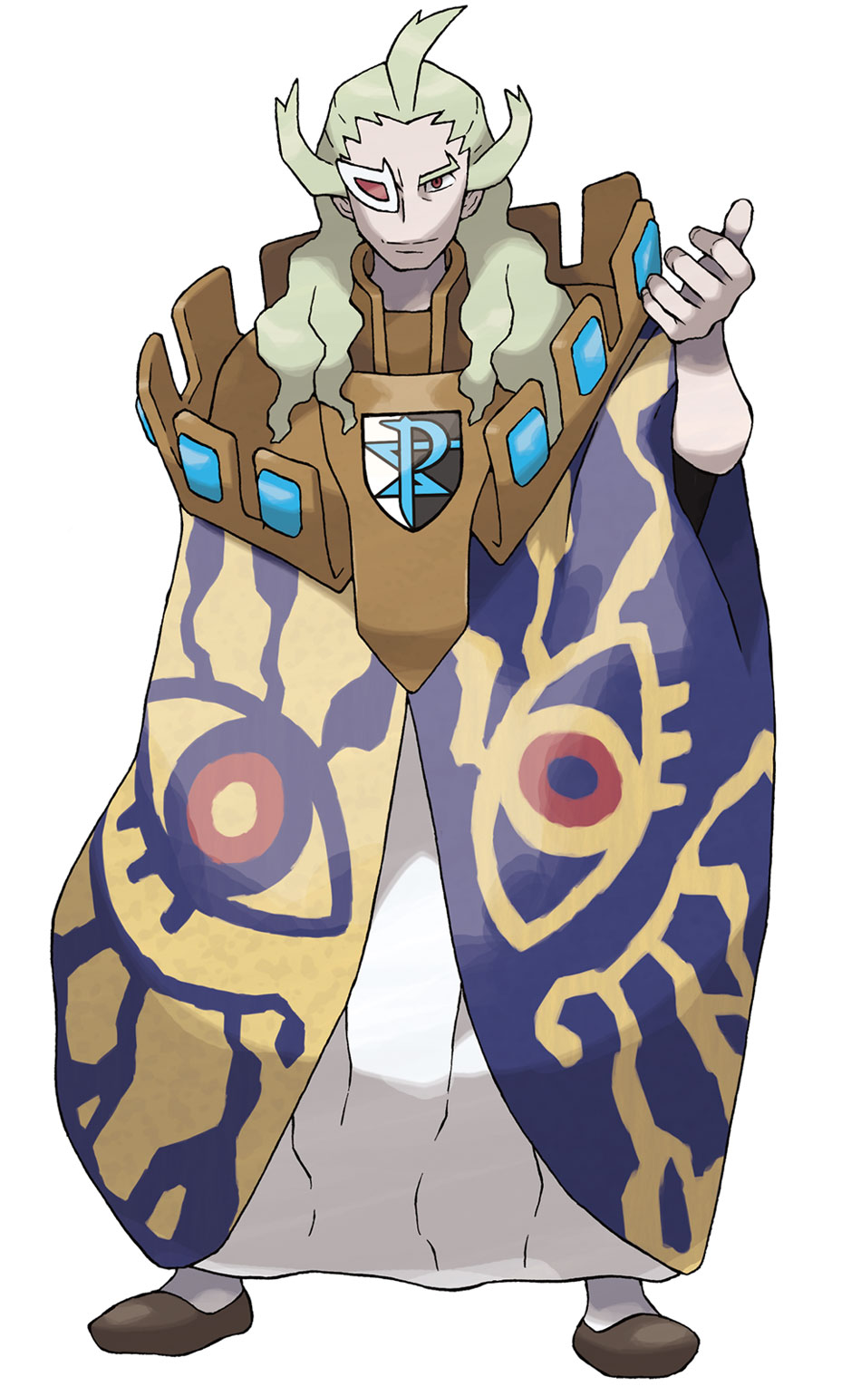 Ghetsis Art from Pok&eacute;mon Black and White