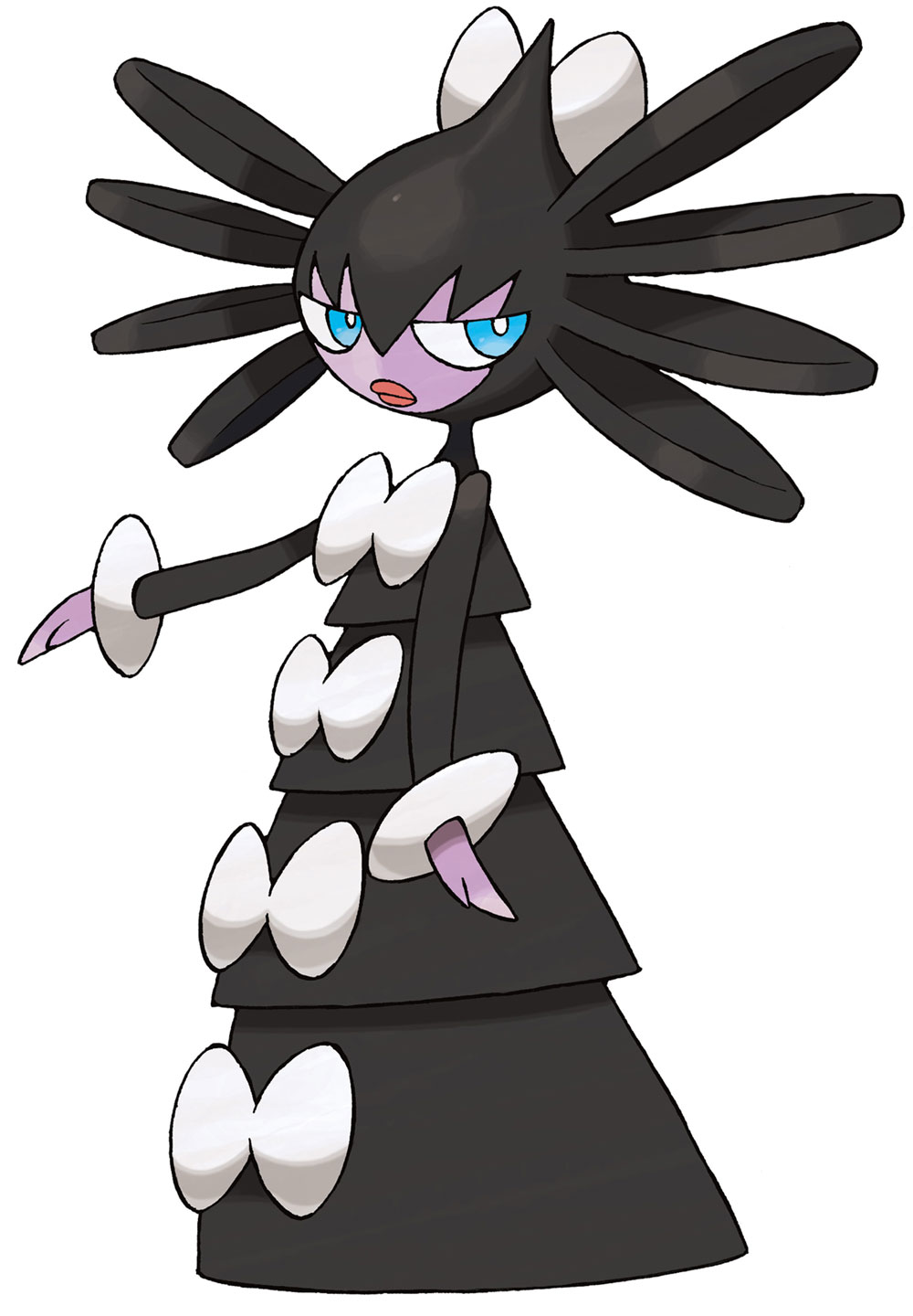 Gothitelle Art from Pok&eacute;mon Black and White