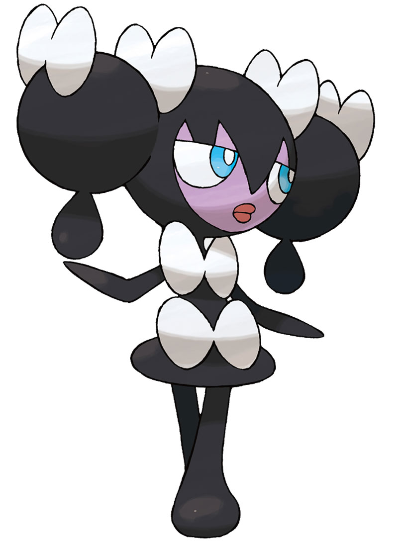 Gothorita Art from Pok&eacute;mon Black and White
