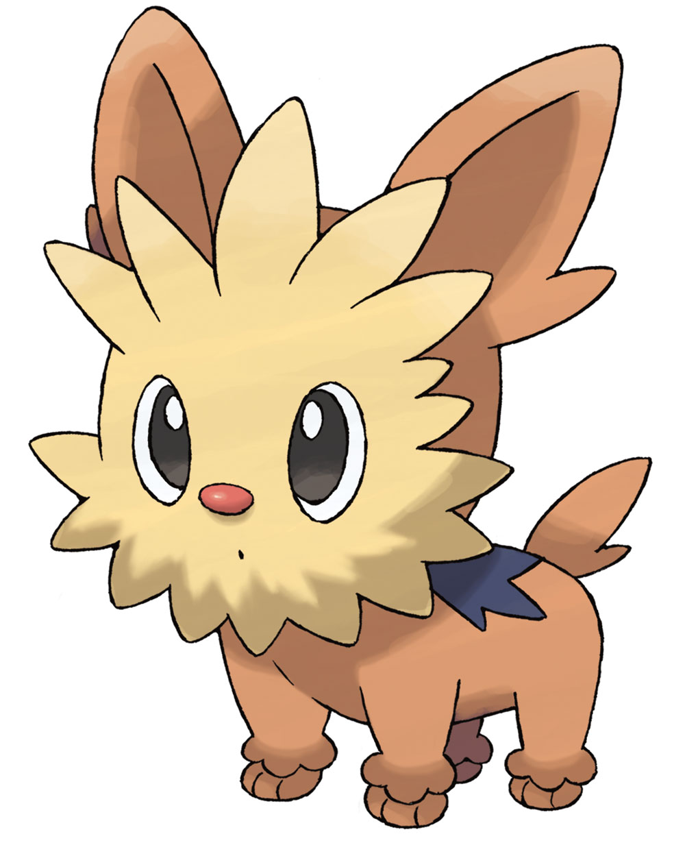 Lillipup Art from Pok&eacute;mon Black and White