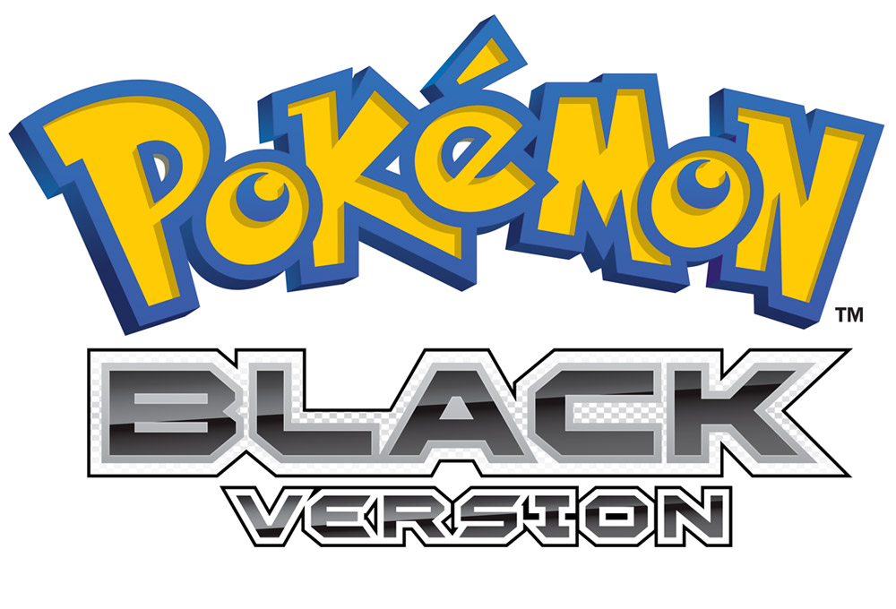Pok&eacute;mon Black and White Logo