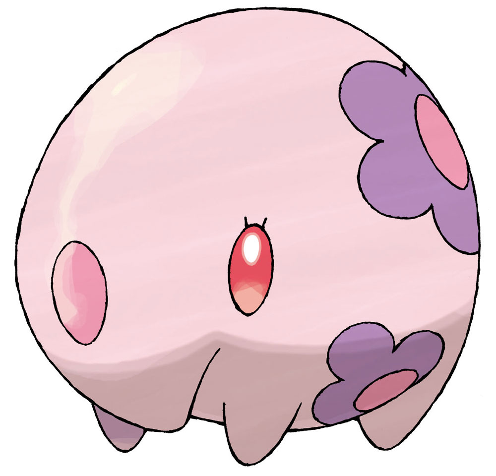 Munna Art from Pok&eacute;mon Black and White