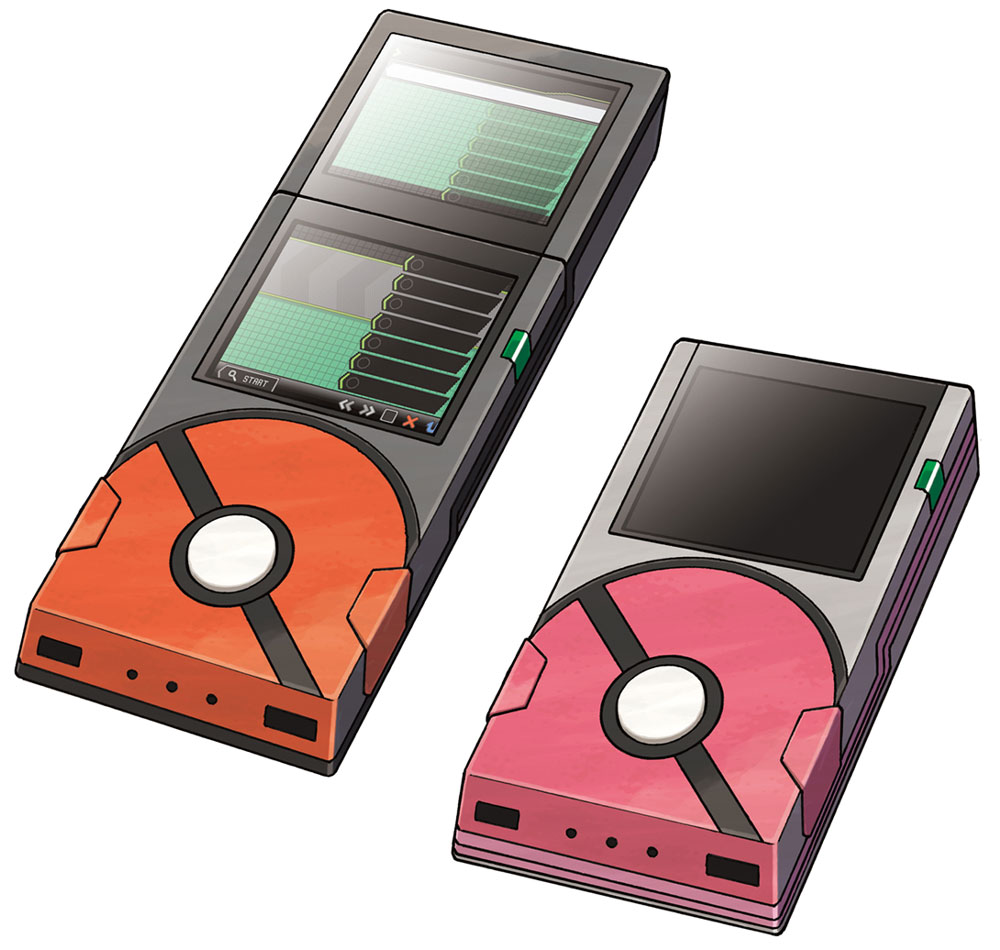 Pokedex Art from Pok&eacute;mon Black and White
