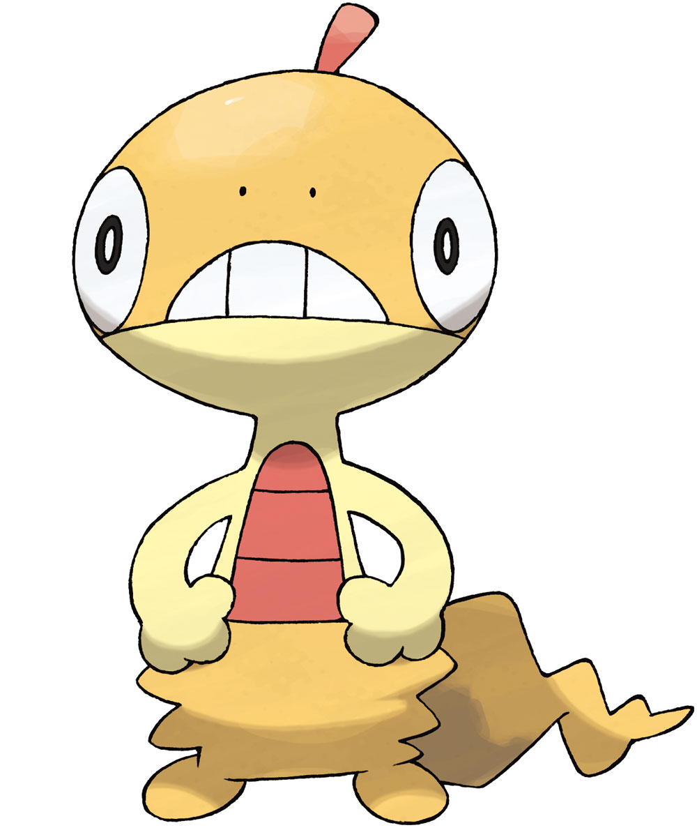 Scraggy Art from Pok&eacute;mon Black and White