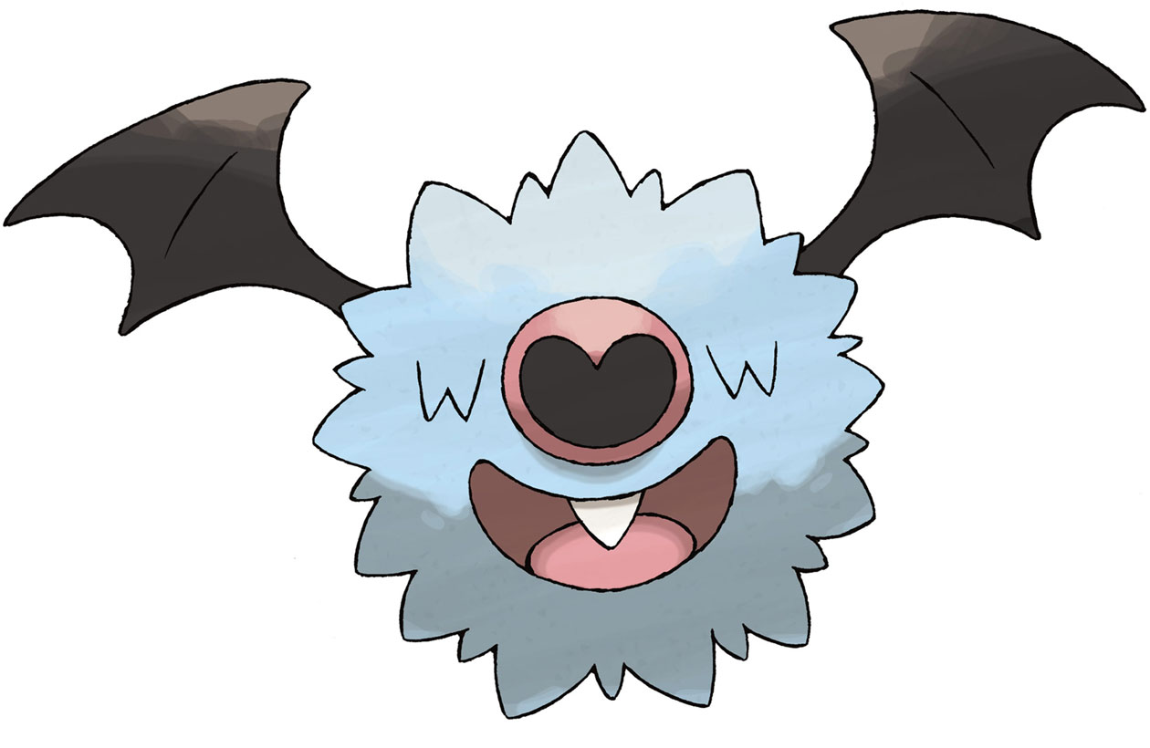 Woobat Art from Pok&eacute;mon Black and White