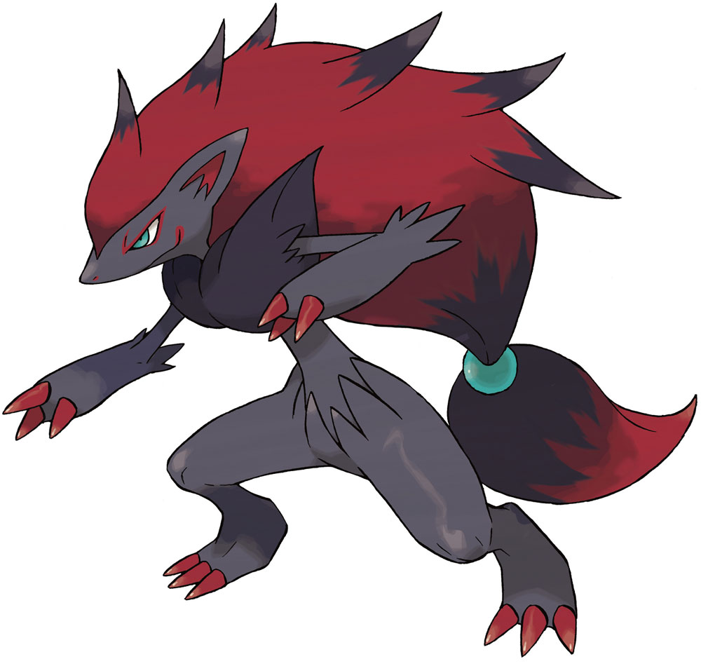 Zoroark Art from Pok&eacute;mon Black and White